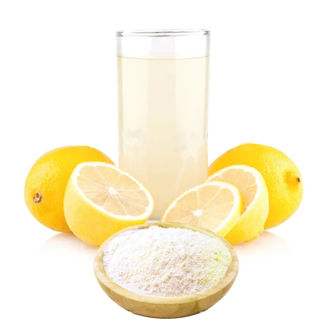 Spray dried water soluble lemon extract powder / Private label lemon juice powder high in vitamin c and antioxidants
