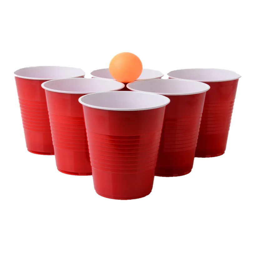 
Beer Pong Cups Little Plastic Cups with Two Colours 