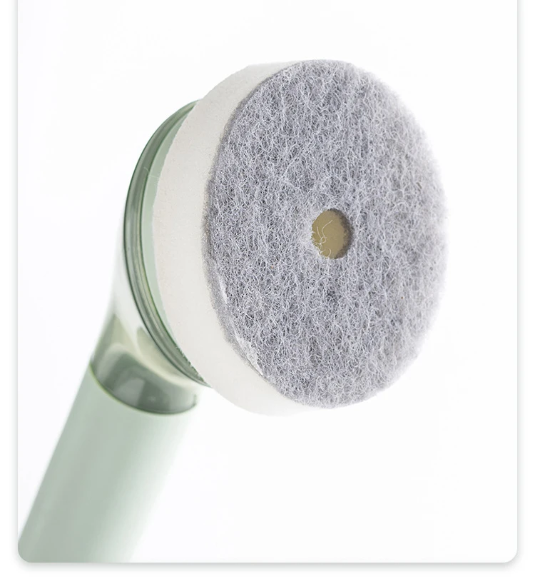 Manufacturing Factory Plastic Soap Dispensing Blue Kitchen Washer Dish Brush Cleaning