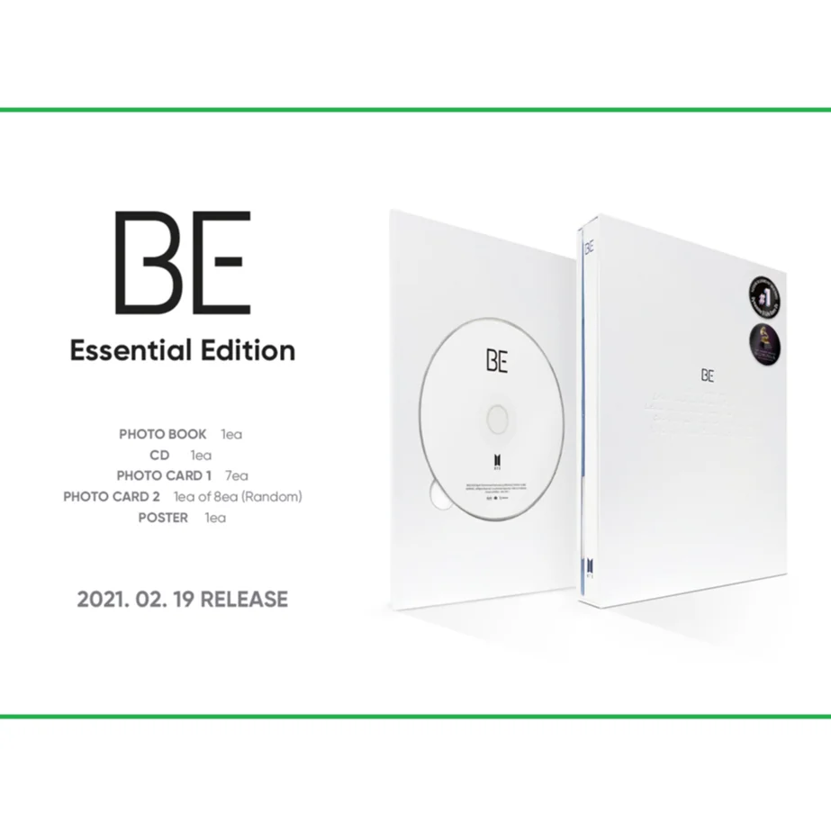 
[ BTS ALBUM OFFICIAL ] BE_ ESSENTIAL EDITION_ Pre-order K-POP - Wholesale Quotes and New Music Store Supplier KPOP 