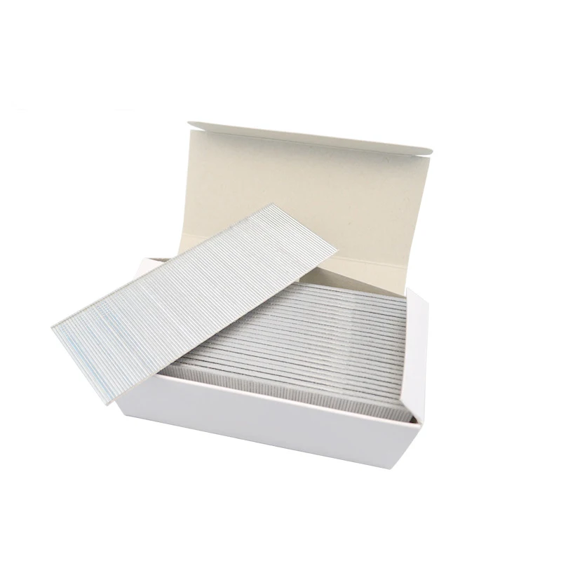 F50 тип прямые ногти обработаны антикоррозийным составом анти-помех картонная упаковка специальный пистолет штапельный VT-11.118