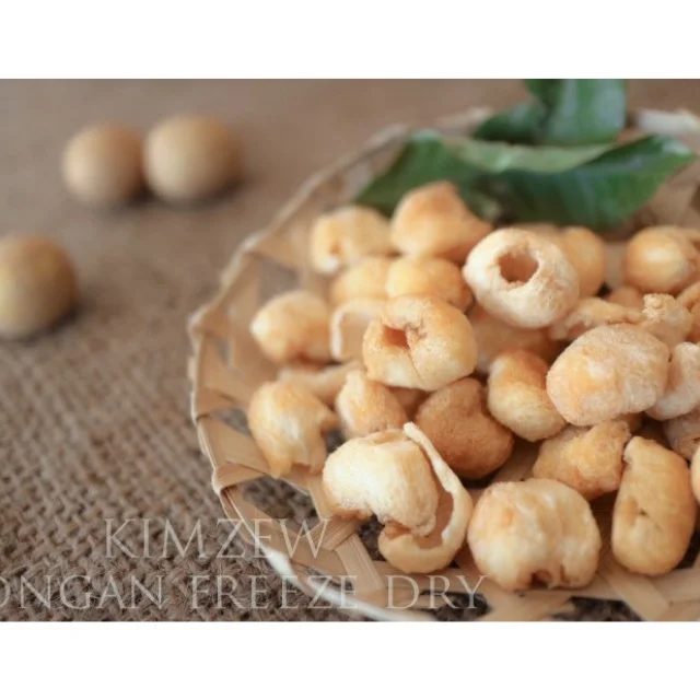 Longan Meat Dried longan  Kimzew Freeze Dried Good Quality Thailand