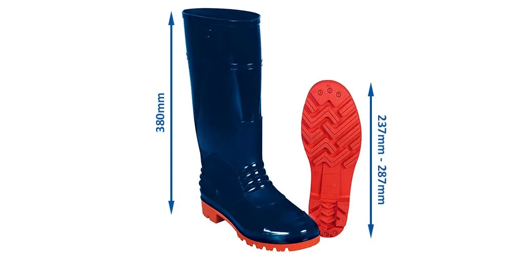 
Cheap Wholesale High Quality PVC Anti-Slippery Rain Boots/Gumboots 