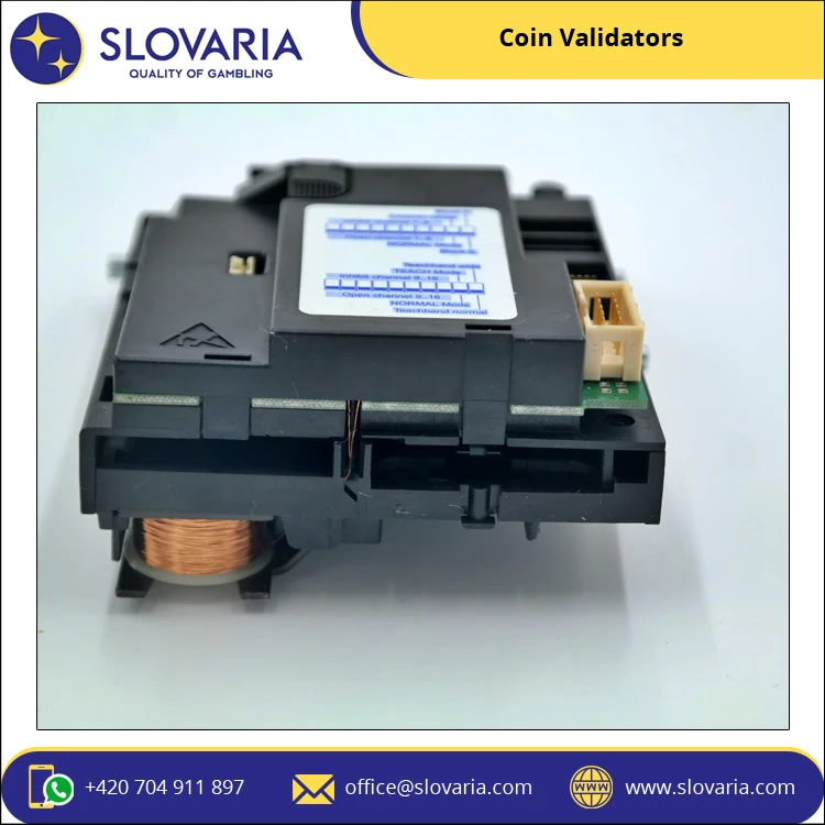 Certified Quality Unique Multi Frequency Technology Advanced Coin Validators from Top Supplier