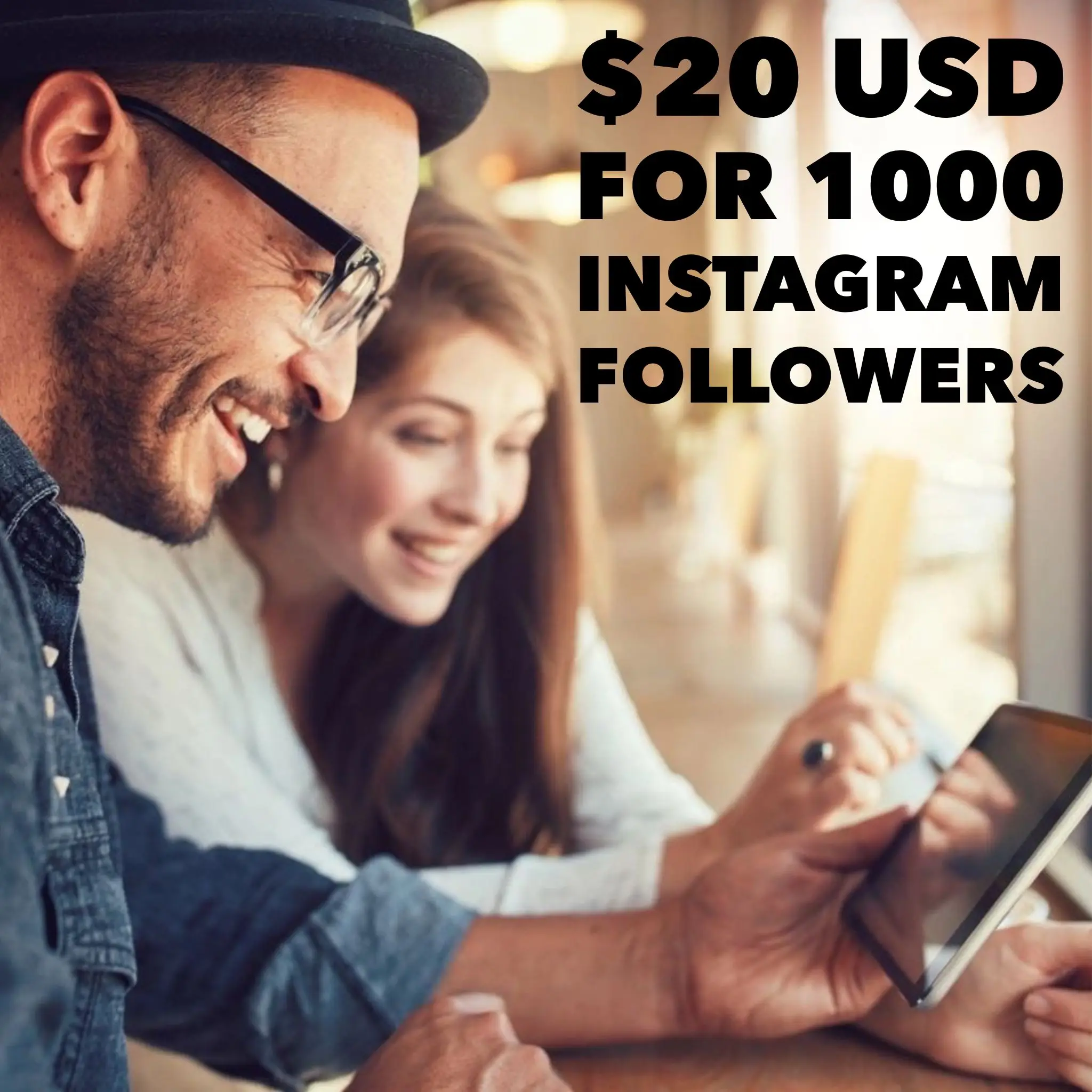 Закажите 1000 подписчиков в Instagram за 20 долларов США в США и Канаде