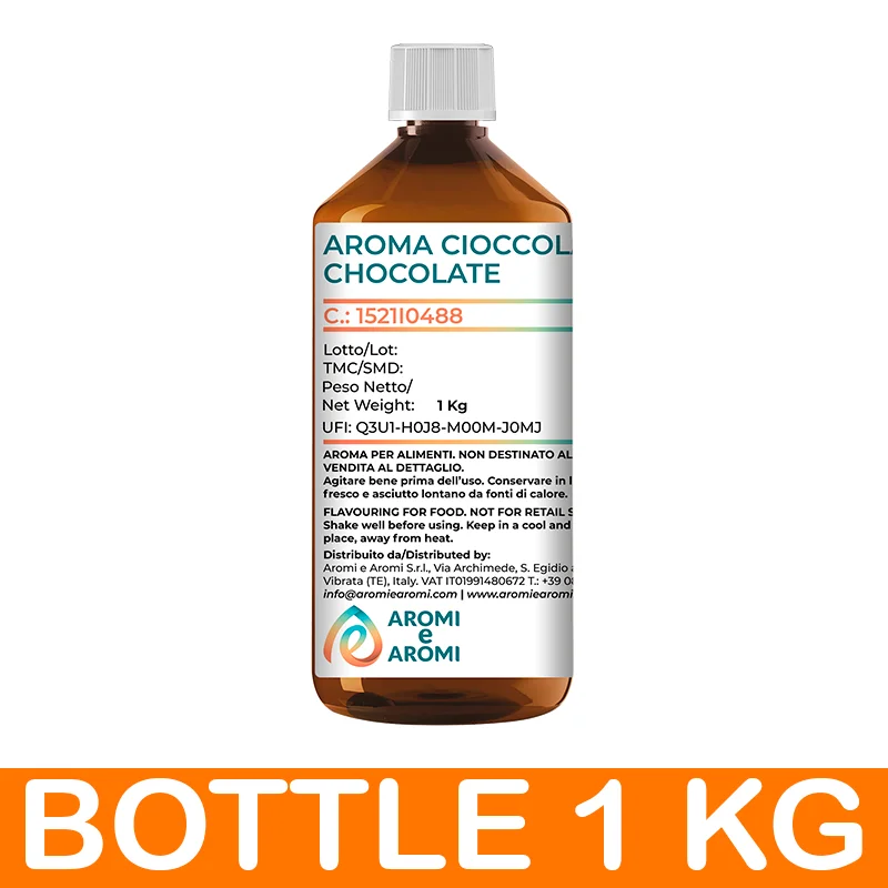 Italian Premium Quality Chocolate Flavor Food Grade - Chocolate Aroma Flavoring Agent for Pastries and Bakeries and Desserts