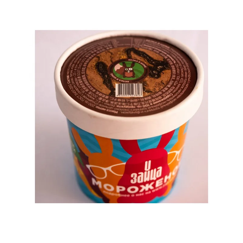 
200 gr Russian chocolate ice cream with coffee paste and hazelnuts 