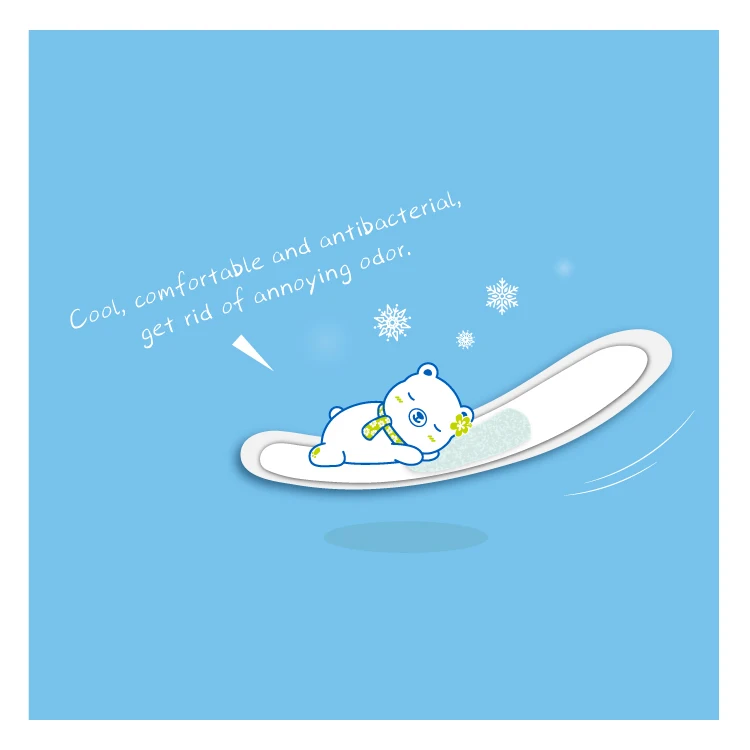 refresh HIBIS Herbal Pantyliner 15.5cm Taiwan brand silky wins breathable back sheet Pantyliner