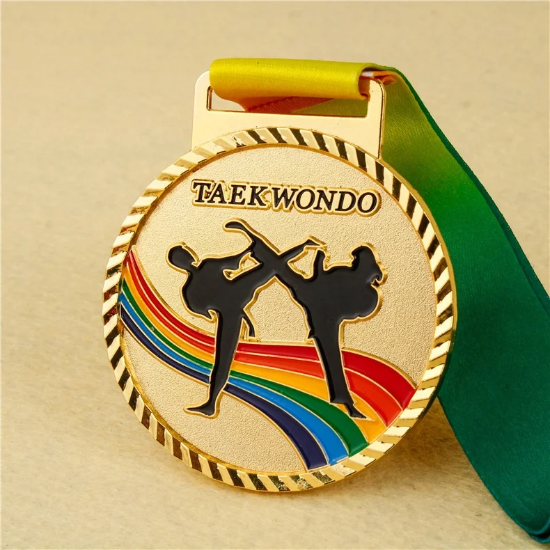 General 70MM Collective Sports Promotion Medal Metal Award Medals with Neck Ribbon  Sports Competition Medal