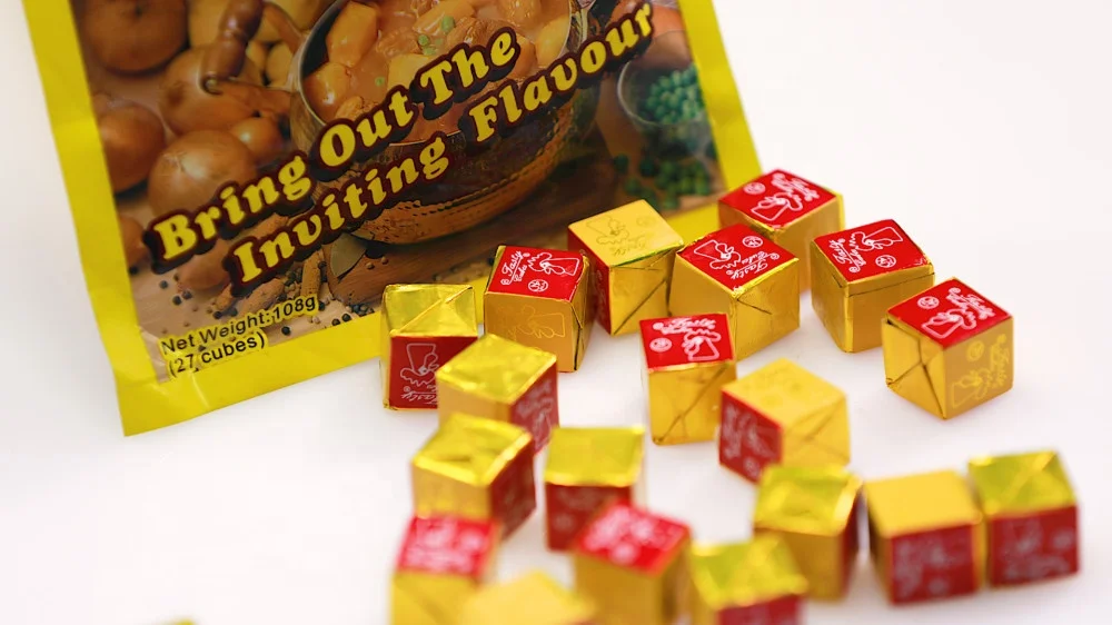 Halal 4g packaging Lianhua brand bouillon cubes with good price wholesale