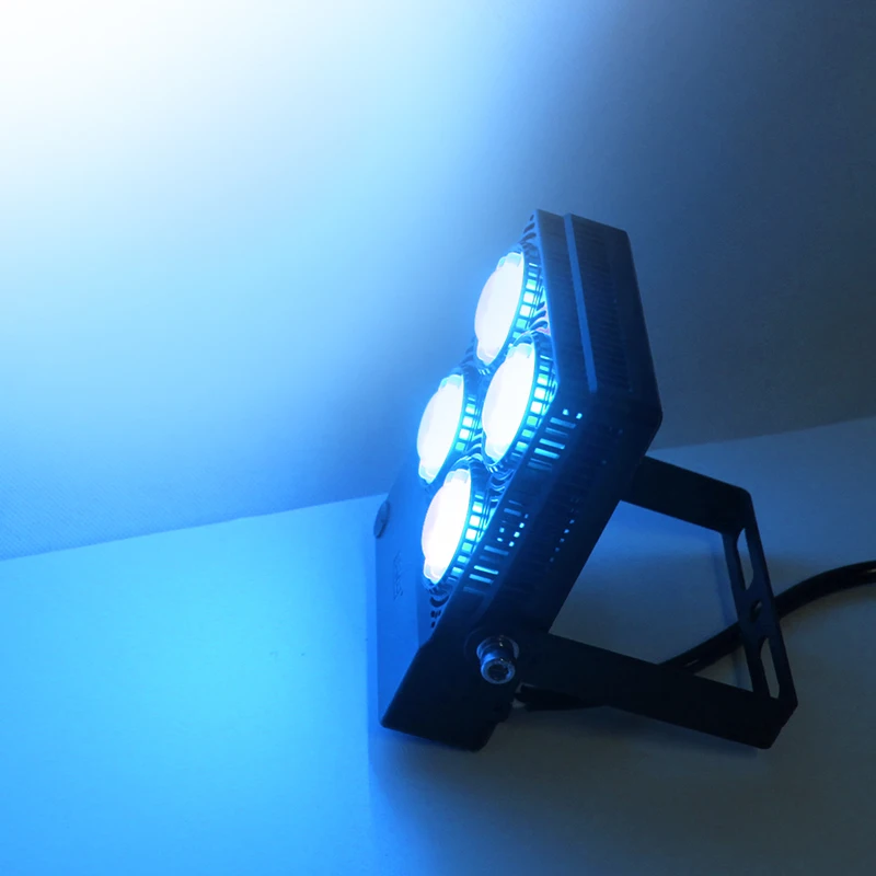 Праздничный Светодиодный прожектор RGB с дистанционным управлением для наружного и внутреннего освещения 50