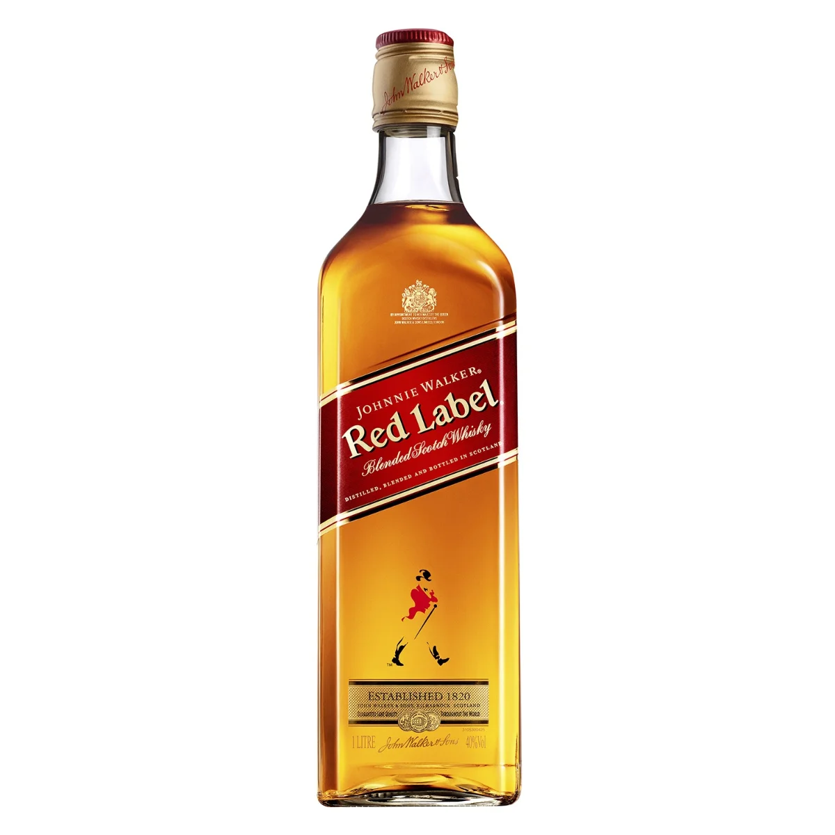 Виски Johnnie Walker Red 1,00 Litro 40% (R) 1,00 L.