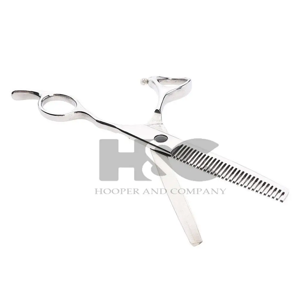 High Quality Customized Logo Barber Hair Scissor Set Stainless Steel Handle and Blade Steel Beauty Tool