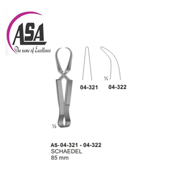 Schaedel 85mm towel clamps best quality low price surgical instruments