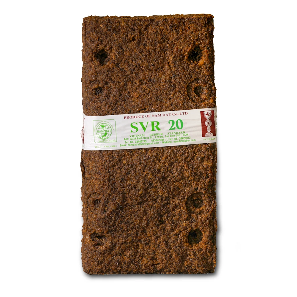 Vietnam manufacturer Natural Rubber SVR 20 (TSR 20) Efficiency Technology competitive price wholesale