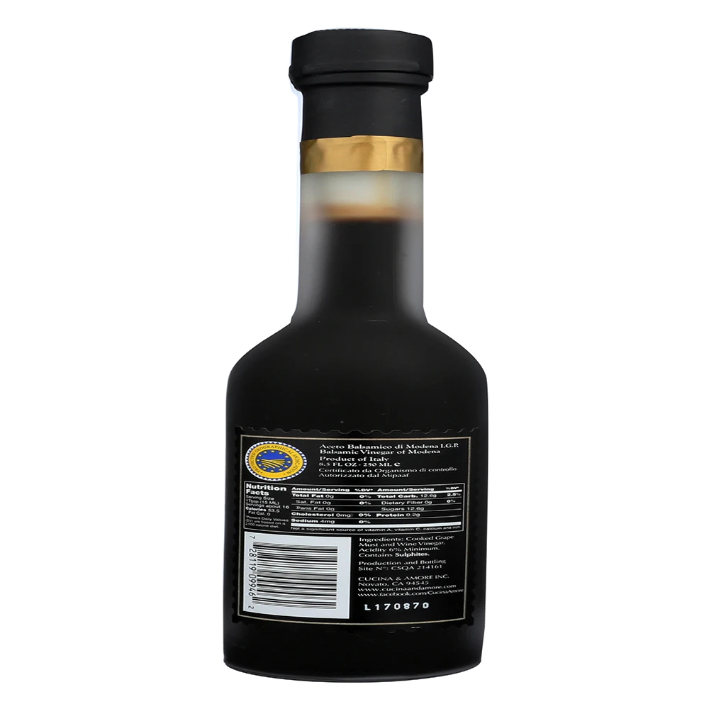 
Balsamic Vinegar - High Density High Quality Black Pure Vinegar Bottle 