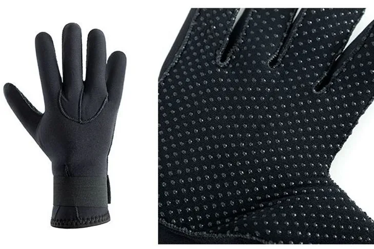 
2021 Wholesale 3mm diving gloves catch fish anti slip anti stab wear resistant diving gloves keep warm and cold 