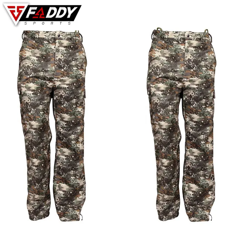 Брюки-карго мужские тактические водонепроницаемые боевые штаны уличная одежда для пеших прогулок и охоты с принтом джунглей