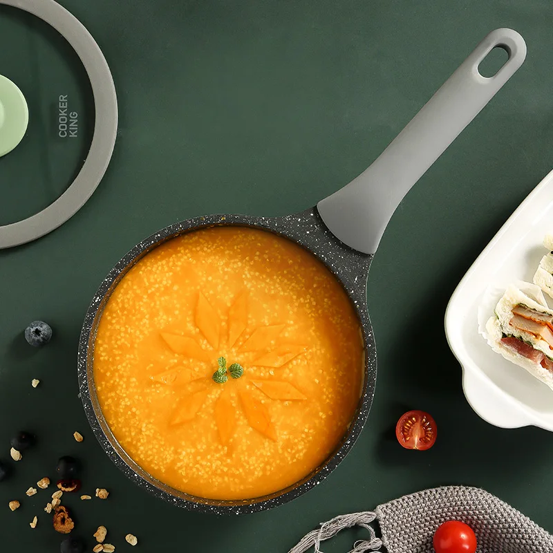 
GREENERY DIE-CASTING SERIES non-stick cookware sets pan wok big casserole sauce pan avocado green 