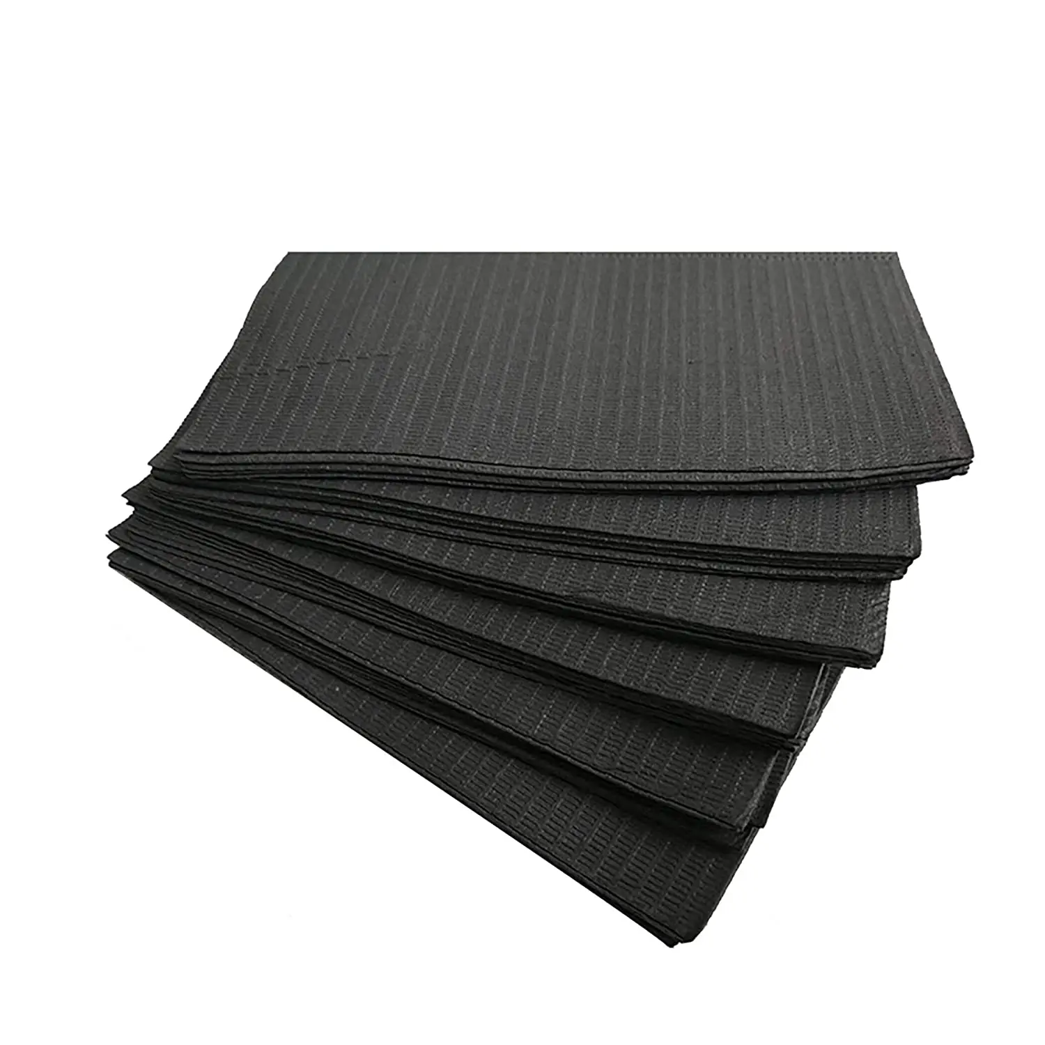 Dental Bibs Waterproof Polyback Towel Patient Bib Disposable Tattoo Tray Covers, 3 Ply Tissue Napkin Lap Cloths Embossed