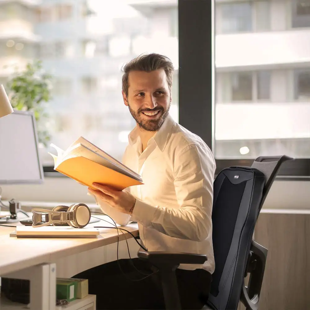 Back Massager Pain Relief Electric Shiatsu Full Neck And Back Massager Chair Cushion Home Portable Back Massager with Heat