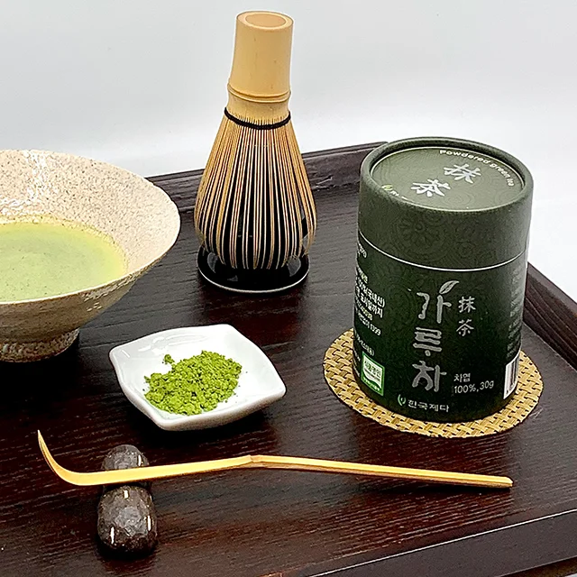 
Korean Domestic Manufactured Korean Traditional Powdered Green tea Latte Matcha 
