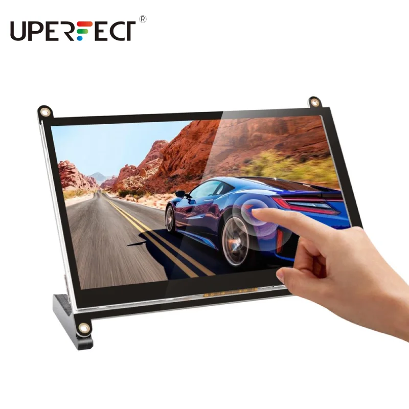 7 Inch Touch Screen LCD Portable Monitor For Raspberry Pi 4/3 /2/0/Xbox/PS4/Windows 7/8/10/Mac