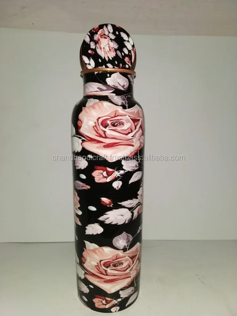 100% Pure copper Water Bottle (Food Safe Approved)