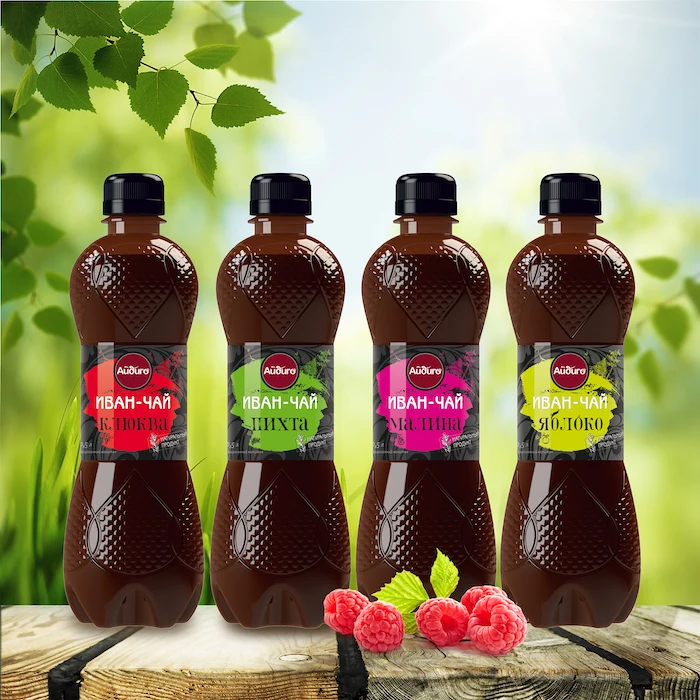 A003 - Russian favourite sparkling Ivan-chai herbal tea soft drink