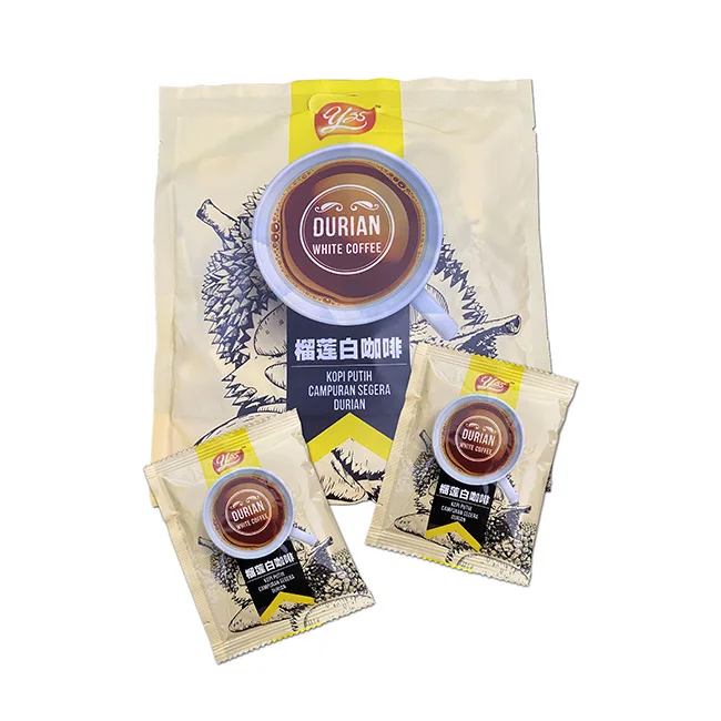 Best Price Durian Instant Coffee In Sachet Rich Durian White Coffee Authentic Durian Coffee In Convenient Packs