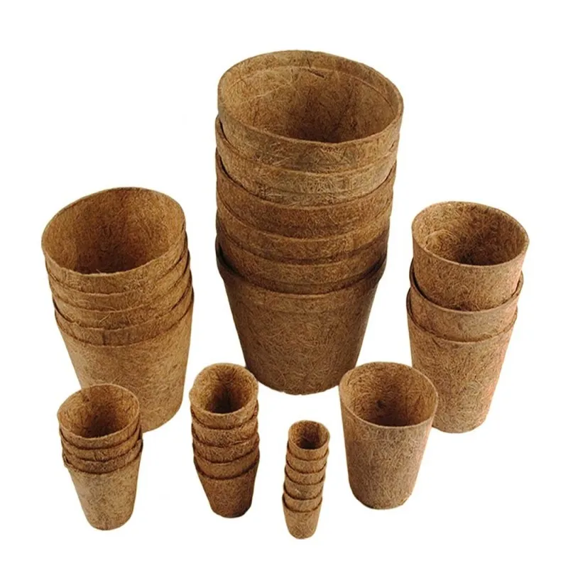 HIGH QUALITY Coco Pots/ Coco Coir Pots/Coconut Coir Fiber Pots