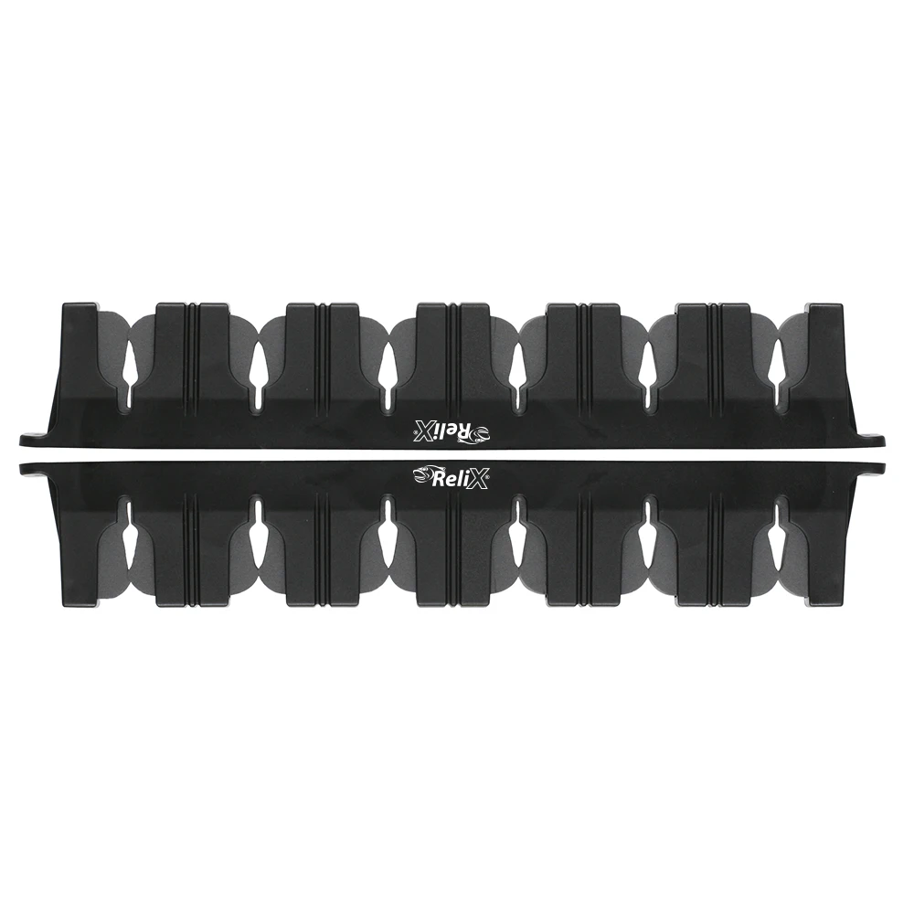 Fishing Rod Storage Rack Wall Mount HORIZONTAL type RELIX 6 Holes Fishing Rod Holder Rack Set