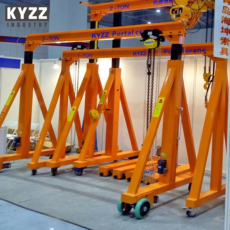 portable loading unloading Skip Truck Gantry Crane