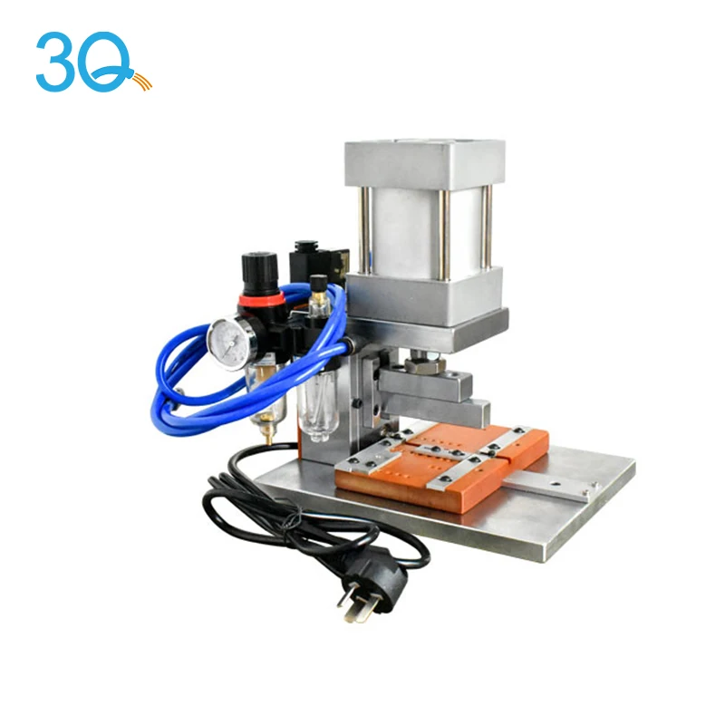 3Q Factory direct semi-automatic pneumatic type terminal crimping machine IDC/IDE flat ribbon wire terminal crimping machine