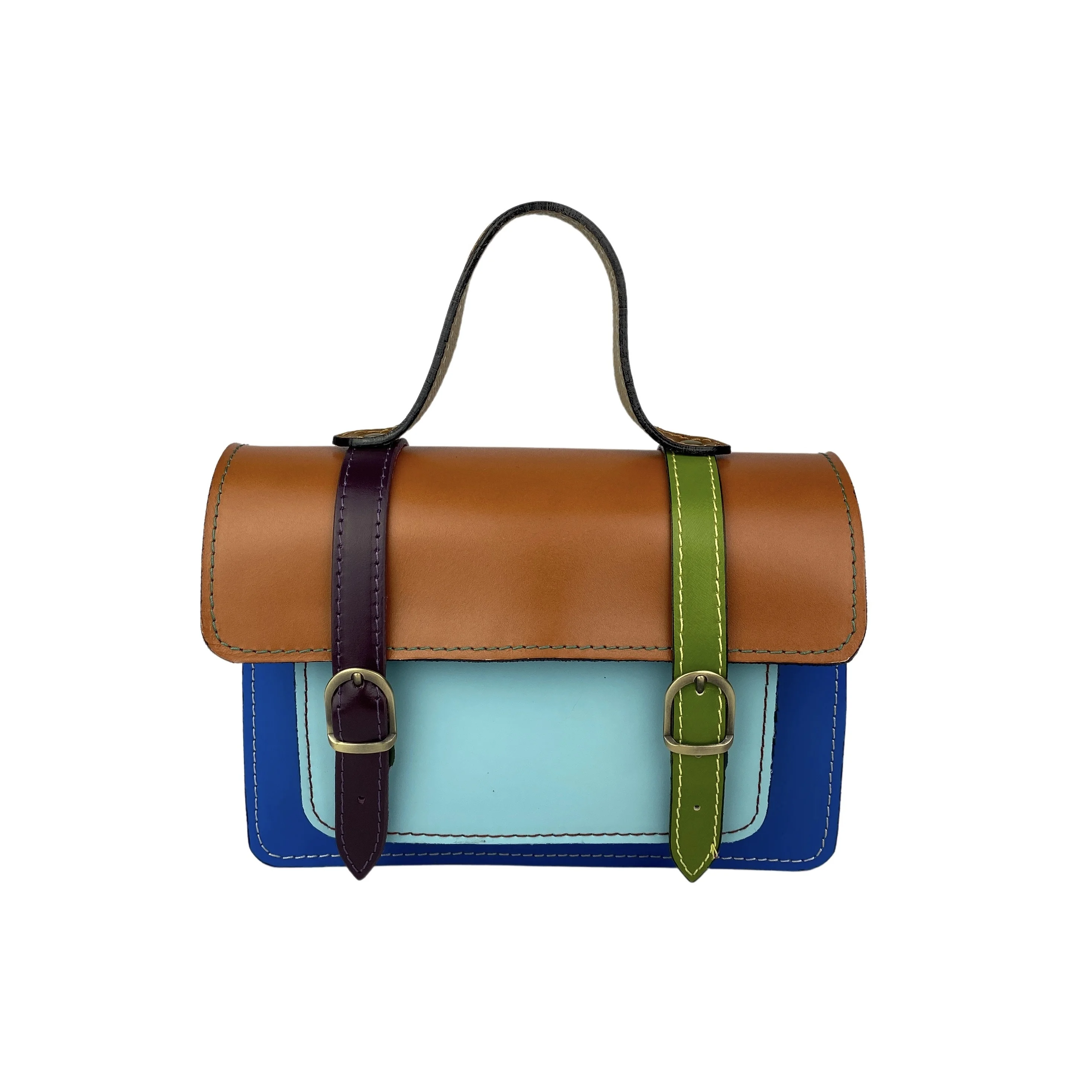 High Quality Leather Briefcases Designer Bags Made in Italy Leather Shoulder Bag Italy Manufacturers