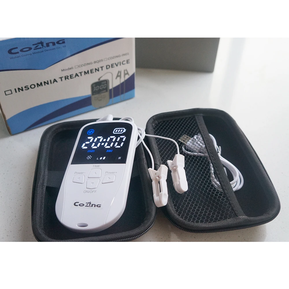 CES Alpha Stim Therapy Device Insomnia Anxiety Depression CES Therapy Device Sleeping Aid Device With No Side Effect