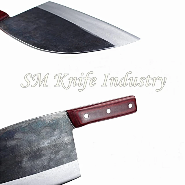 Измельчитель тесак нож немецкой стали ежедневная Кухня Использование Прочный кухонных инструментов из углеродистой (smk-2015)