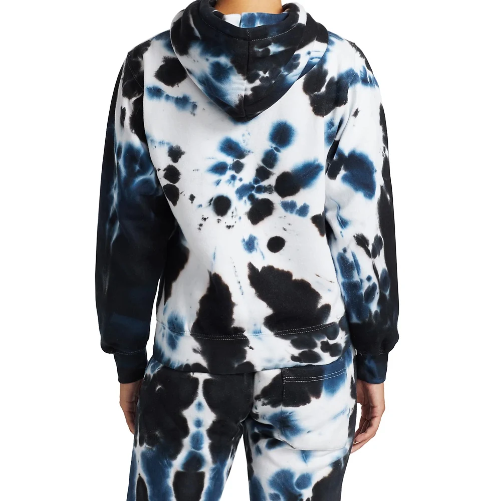Quality Fabric Women Fashionable Tie Dye Hoodies