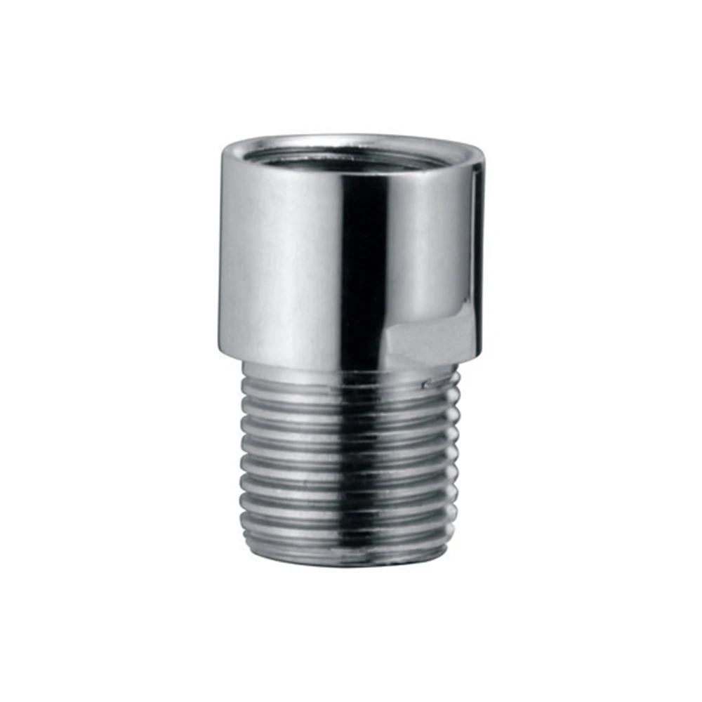 High Quality High Quality Brass CP Extension Nipple Bulk Supply Various Sizes 10mm 12mm 30mm 50mm 14mm for Sanitary Use