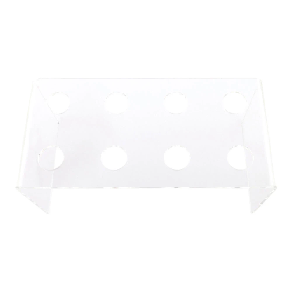 
Clear Plastic Plateau Cone Stand - 8 slots - 12 1/2