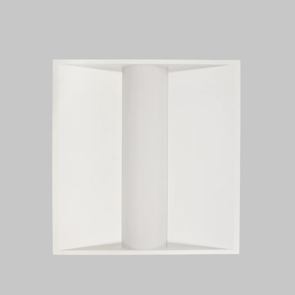 ETL DLC Listed Free sample Ultra-Thin Surface Troffer For 2x4 Luminaires Center Basket Troffer Fixture Light