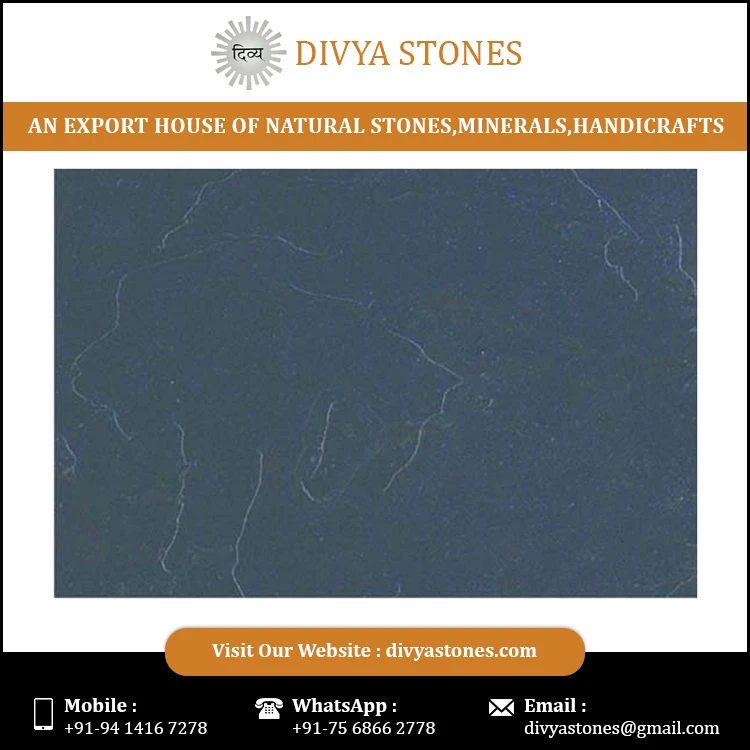 Top Selling Best Jack Black Natural Slate Stone from Indian Supplier