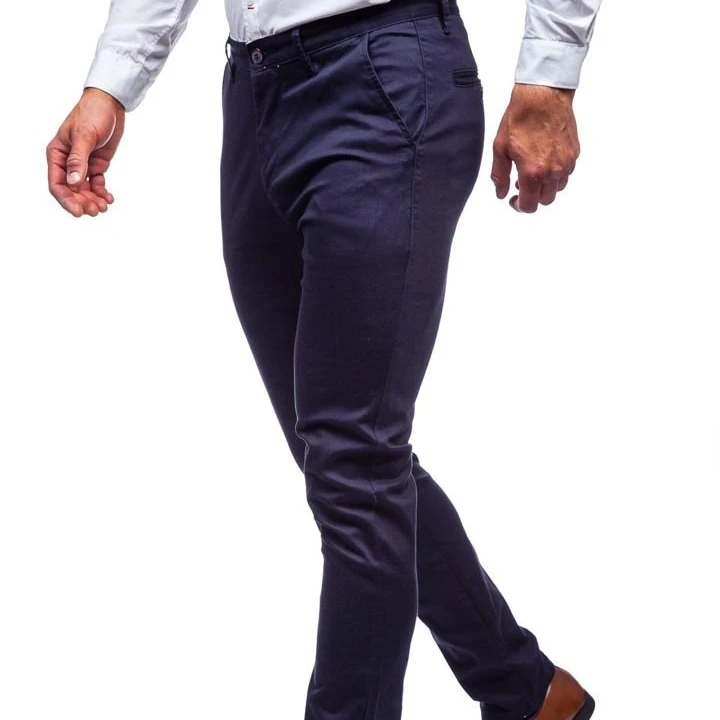 luxury design High Quality Casual Different colors wholesale non blank dress bulk Lined chino men pants gray