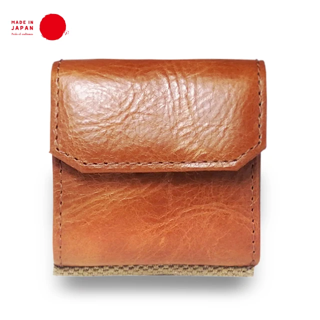 Convenient Wallet with Elastic Rubber Band - made in Japan