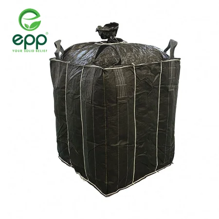 Vietnam wholesale 1 metric ton tubular baffle bag for powder and fertilizer food grade plastic packaging FIBC Q bags