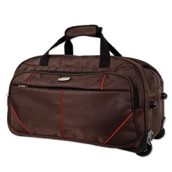 Competitive Price Unisex DUFFLE BAG AND SUITCASE Polyester With Drawbars And Wheel Trolley Bag HS 669 travel bag