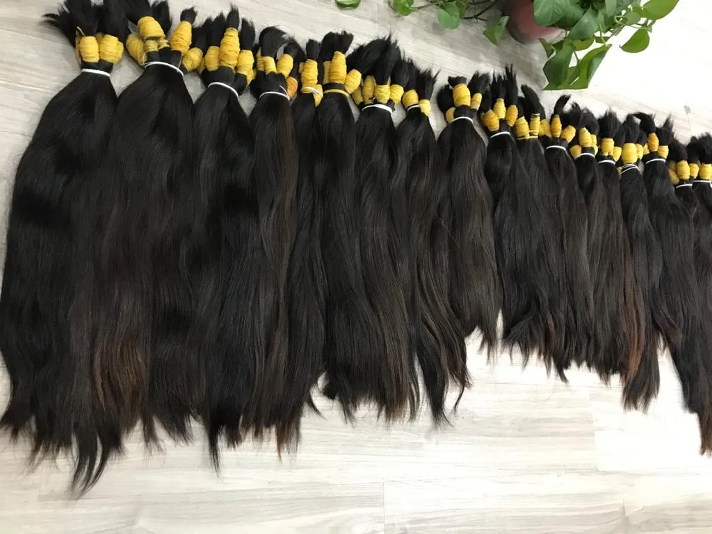 Образец волос необработанные человеческие волосы для наращивания из Вьетнама оптовая продажа