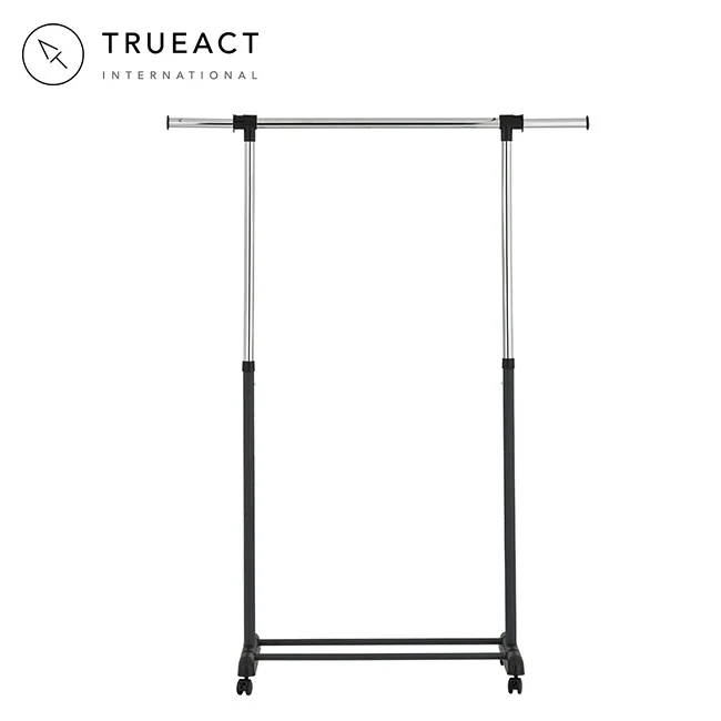 Taiwan Original Matt Gray Design Laundry Height Adjustable Extendable Clothes Hanger Stand