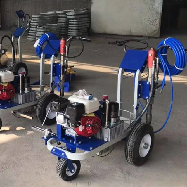 Airless Road Marking Machine Cold Paint Line Striping