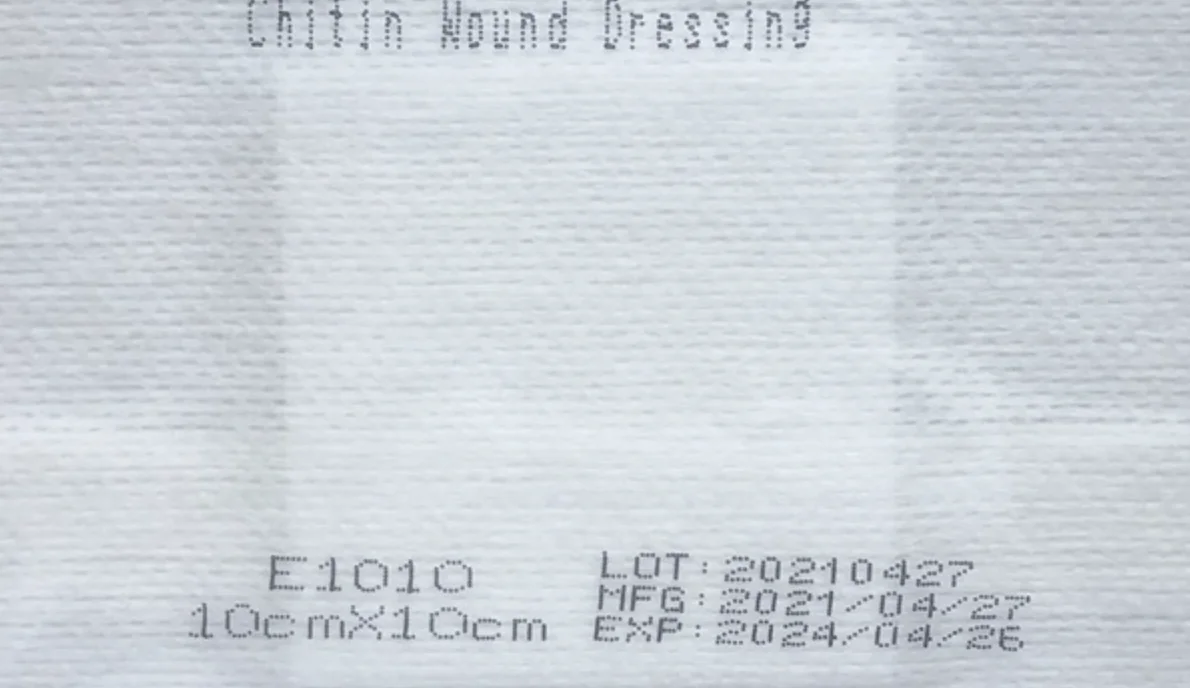 Medical Chitin Chitosan Wound Dressing Chitin Hemostatic Wound Dressing